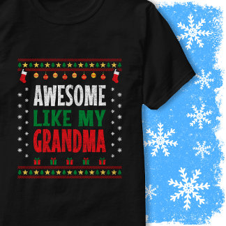 Awesome Like My Grandma Christmas Sweater Vintage