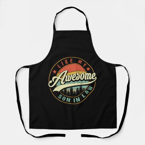 Awesome Like My Son In Law  Apron
