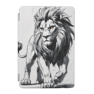 awesome lion iPad mini cover