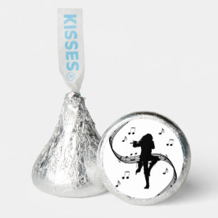Awesome Lone Flute Player Music Hershey®'s Kisses®