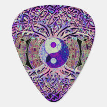 Awesome Looking Yin Yang Tree Guitar Pick Awesome Looking Yin Yang Tree Guitar Pick