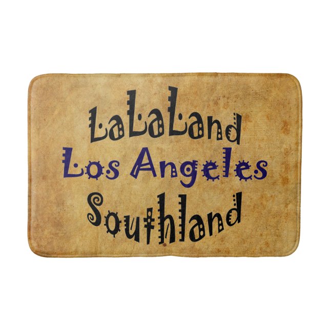 Awesome Los Angeles Bath Mat! Bathroom Mat (Front)