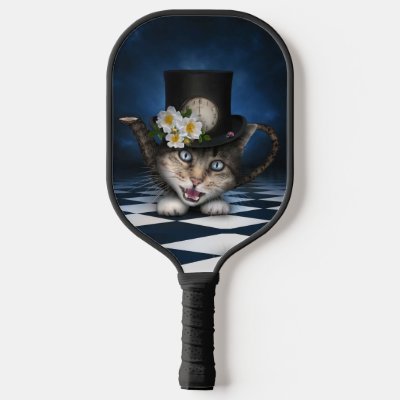 Awesome Mad Hatter Teapot Cat Whimsical Design