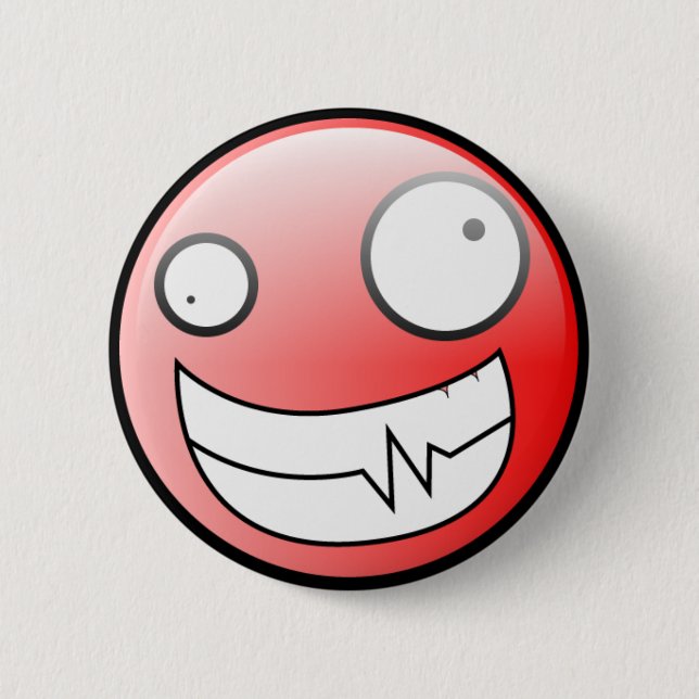 Awesome Mad Pinback Button (Front)