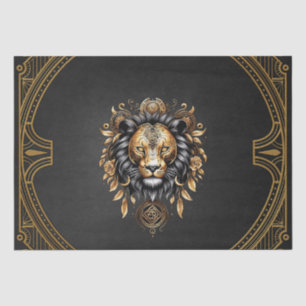 Awesome majestic lion tissue paper