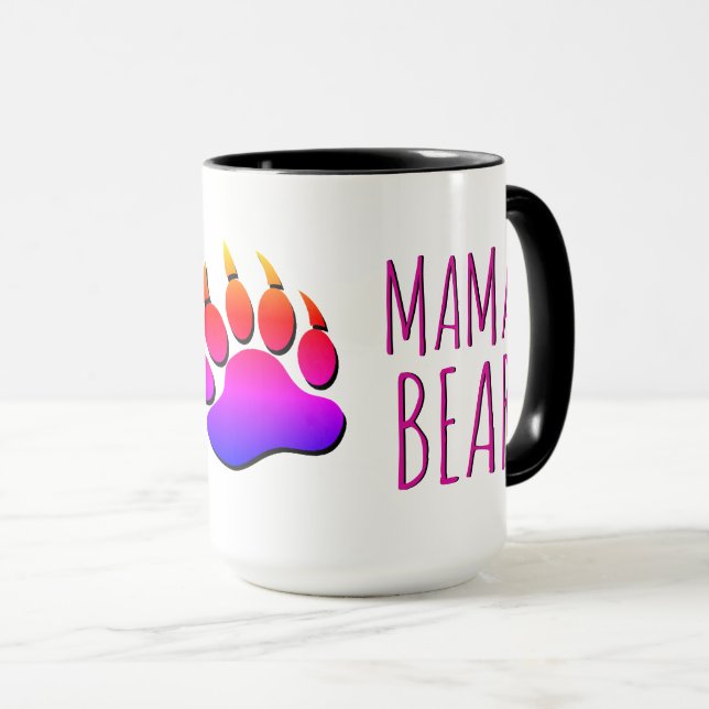 Awesome Mama Bear Mug (Front Right)