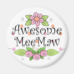 Awesome MeeMaw T-Shirt Magnet