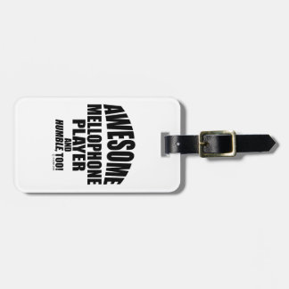 Awesome Mellophone Player Luggage Tag
