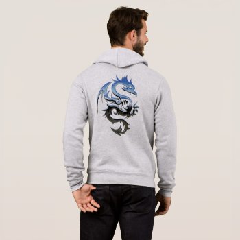 Awesome Men's Bella Canvas Full-zip Hoodie by Design_Thinking_4Y at Zazzle