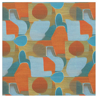 Awesome Mid Century Modern Abstract Fabric