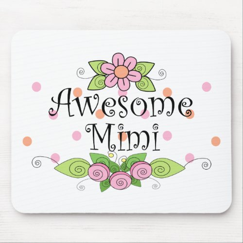 Awesome Mimi T_Shirt Mouse Pad