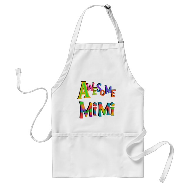 Awesome Mimi T-shirts and Gifts Adult Apron (Front)