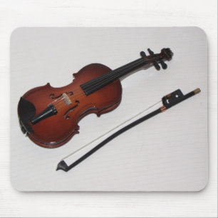 Awesome Miniature Violin Mouse Pad