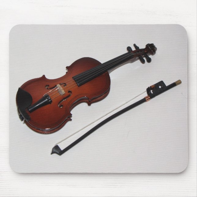 Awesome Miniature Violin Mouse Pad (Front)