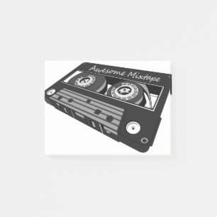 Awesome Mixtape Cassette Post-it Notes