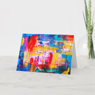 Awesome modern art greeting cards!cards! card