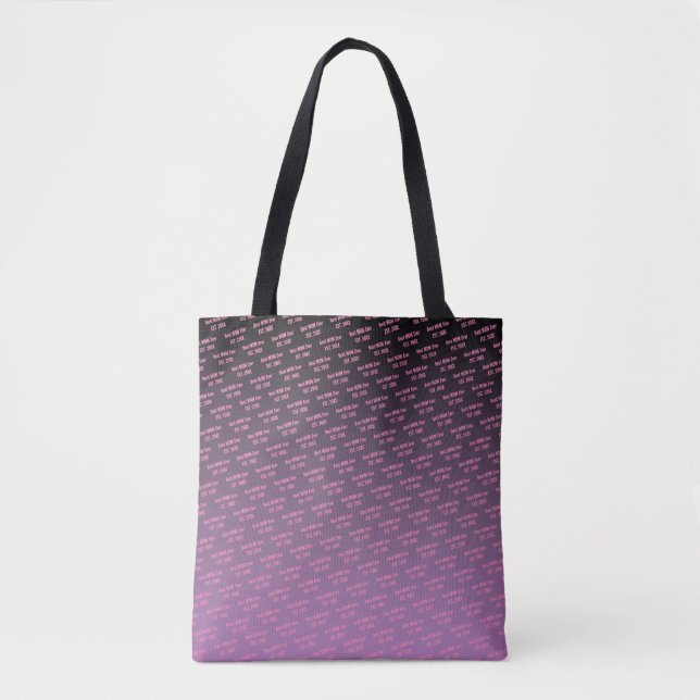 Awesome Mom, Est. 20XX. Mother's Day Tote Bag (Front)