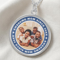 Awesome Mom Since 20XX Modern Simple Photo