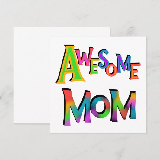 Awesome Mom T-shirts and Gifts (Front/Back)