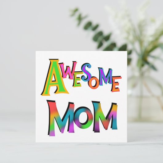 Awesome Mom T-shirts and Gifts (Standing Front)