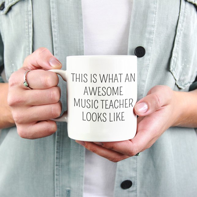 Awesome Music Teacher Looks Like Mug (Creator Uploaded)