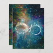 Awesome mystic "Live Laugh Love" infinity symbol (Front/Back)