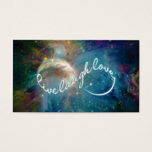 Awesome mystic "Live Laugh Love" infinity symbol (Front)