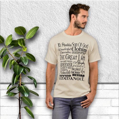 Awesome Names of God T_Shirt