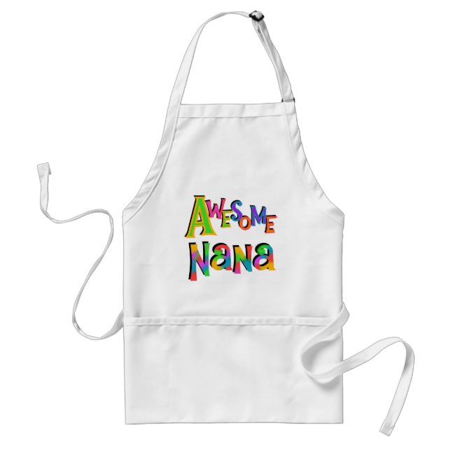 Awesome Nana T-shirts and Gifts Adult Apron (Front)