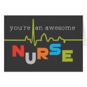 Awesome Nurse Appreciation on Nurses Day (Front Horizontal)