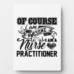 Awesome Nurse Practitioner Plaque