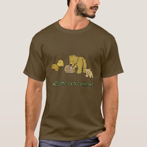 Awesome Old Bear Folklore T_Shirt