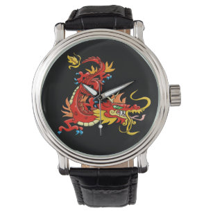 Awesome Oriental Dragon Watch