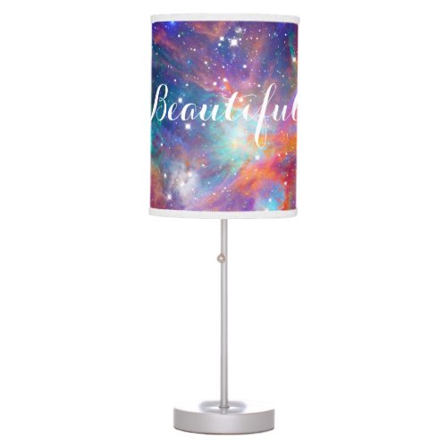 Awesome Orion nebula shining stars Beautiful Table Lamp