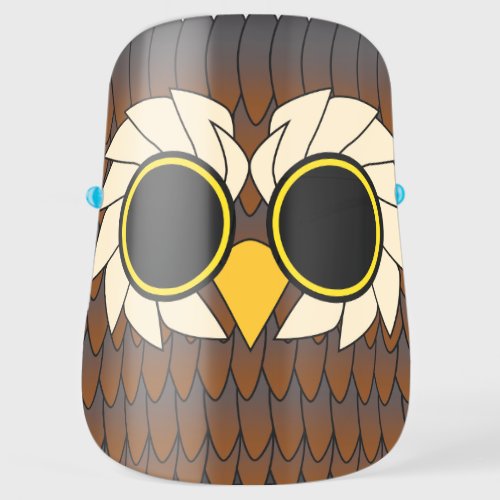 Awesome Owl Face Shield