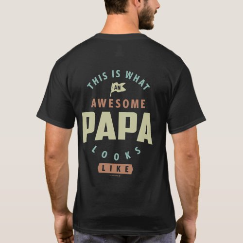 Awesome Papa T_Shirt