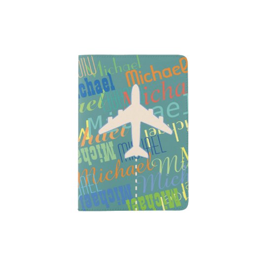 awesome passport for a boy with name & airplane passport ...