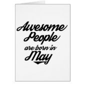 Awesome People are born in May (Front)
