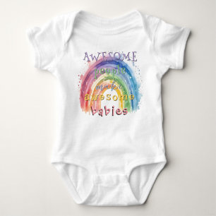 Awesome People Make Awesome Babies Baby Bodysuit