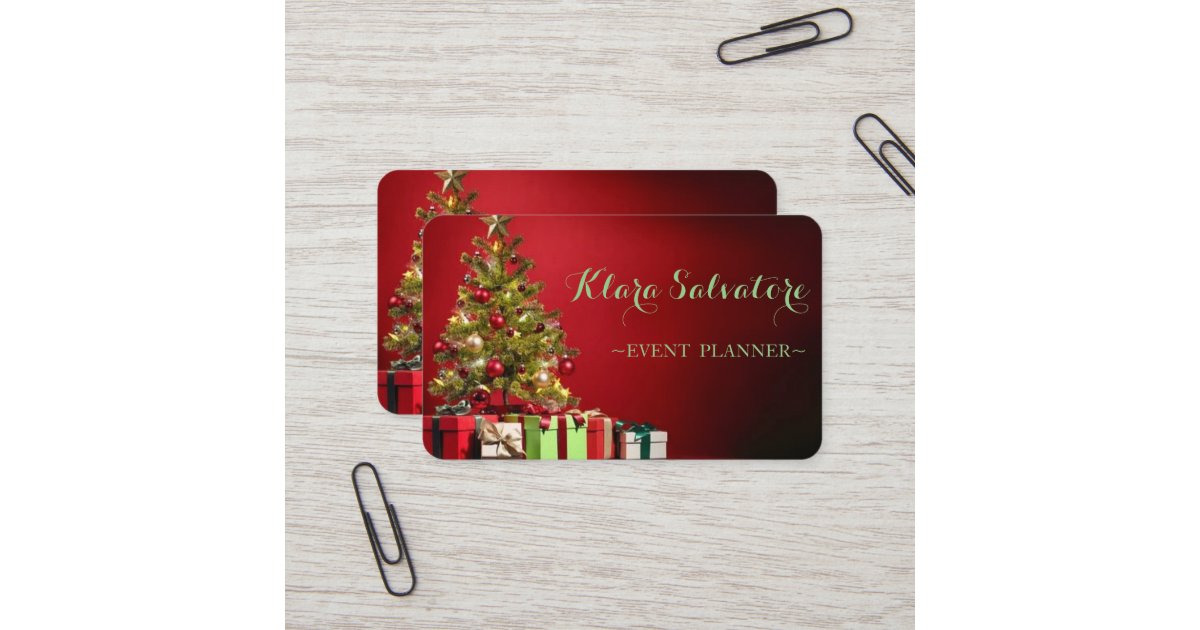 Awesome Perfect Christmas Tree Business Card Zazzle