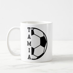 Awesome Personalized Name Soccer Ball Sports Coffee Mug