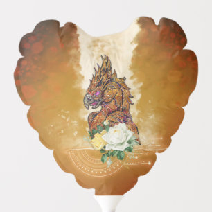 Awesome phoenix head balloon