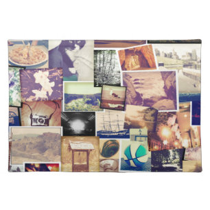 Awesome Photo Filter Indie Collage Placemat