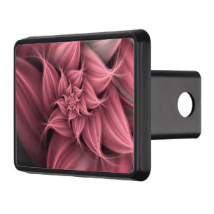 Awesome pink  Flower Fractal  Hitch Cover