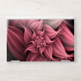 Awesome Pink Flower Fractal HP Laptop Skin