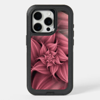Awesome Pink Flower Fractal iPhone 15 Pro Case