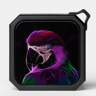 Awesome Plum Glow Parrot Bluetooth Speaker