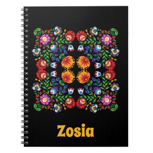 Awesome polish Folk  Wycinanki  Notebook