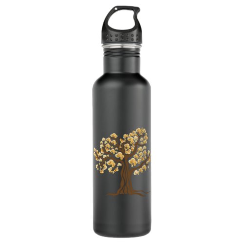 Awesome Popcorn Tree Movie Lover Cinema Film35 Stainless Steel Water Bottle