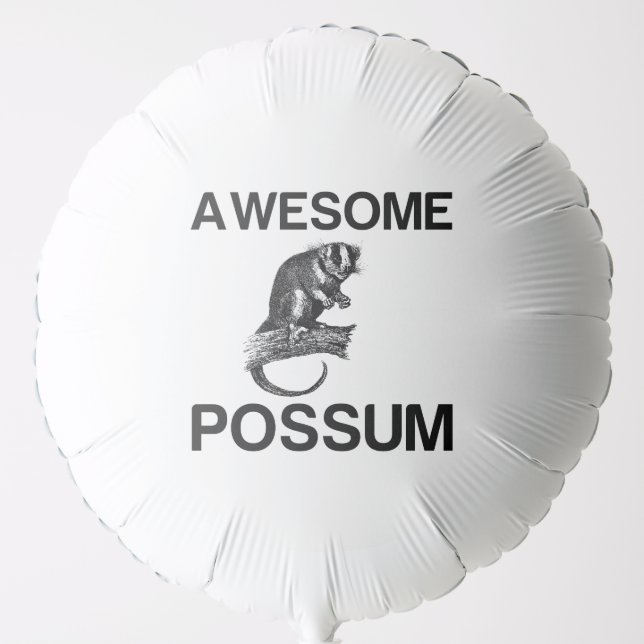AWESOME POSSUM BALLOON (Front)